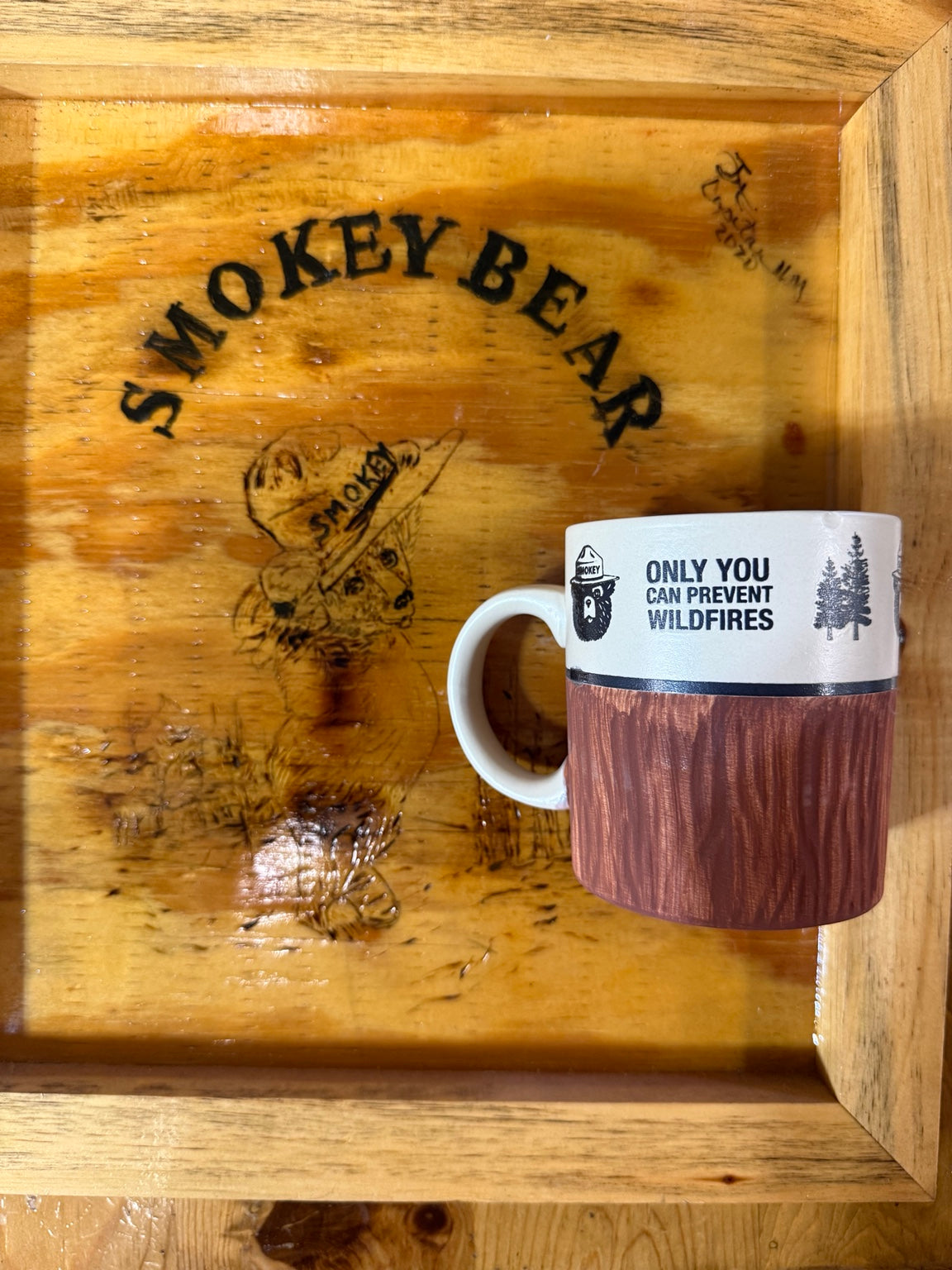 Smokey Bear “Only You” Ceramic Mug